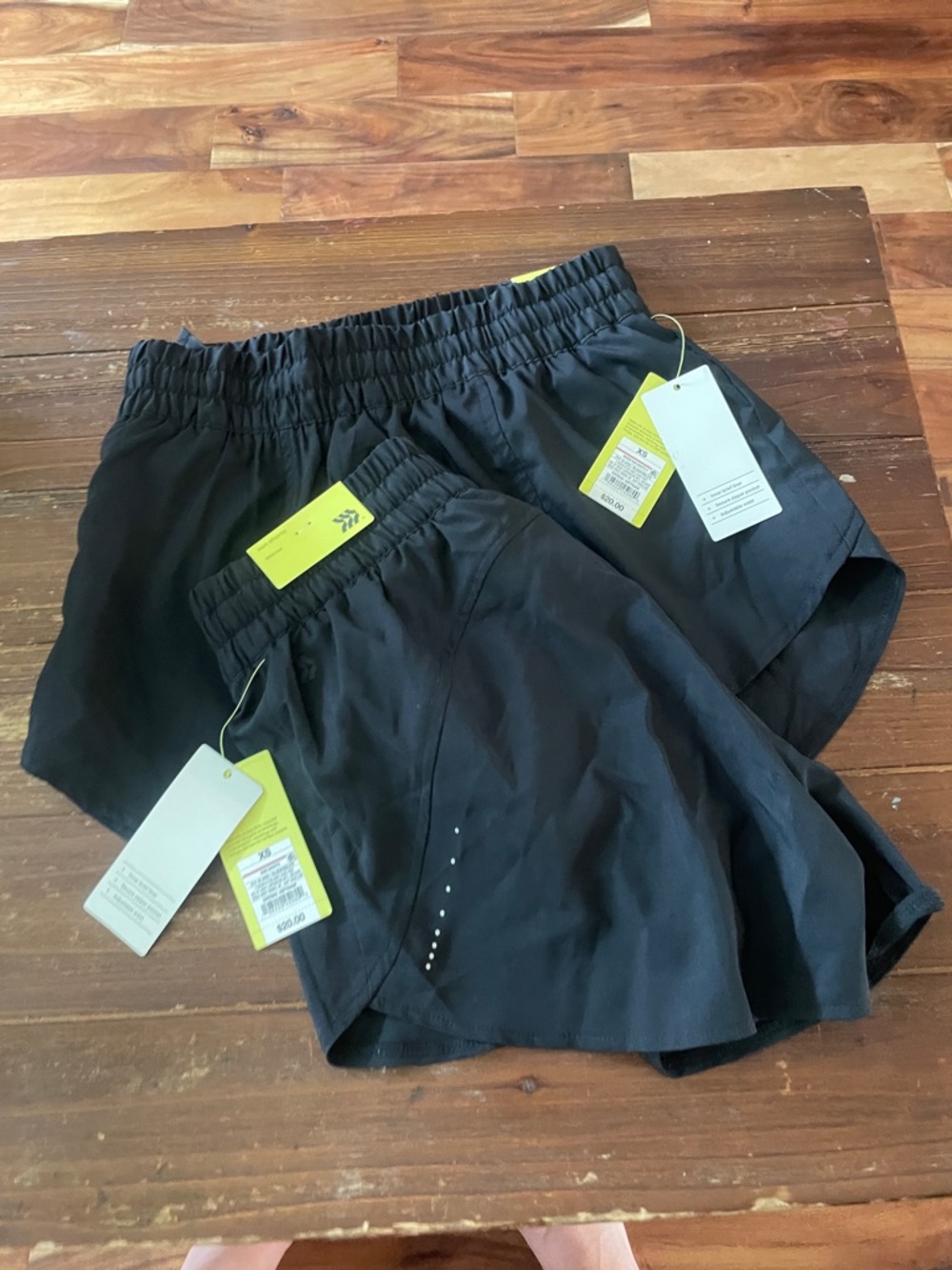 2 pairs All in motion Black Athletic Shorts XS